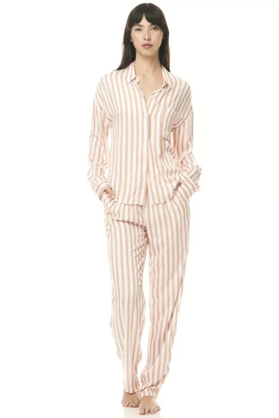 Gingerlily Sale | Pyjama Sets-Axelle Stripe PJ Set