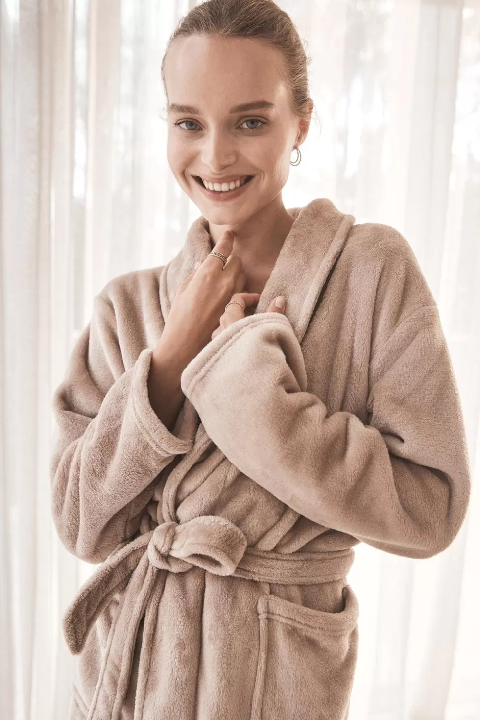 Gingerlily Robes-Colette Plush Robe