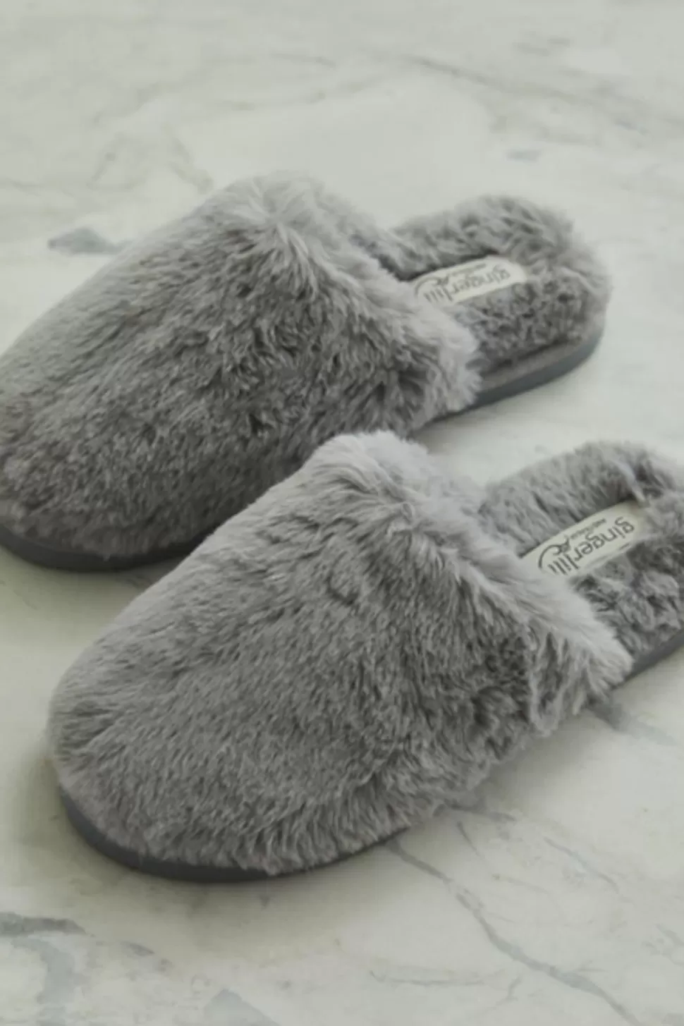 Gingerlily Sale | Slippers-Cortina Plush Fluffy Slipper