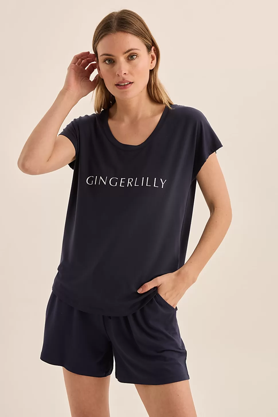 Gingerlily Softwear | Loungewear-Dahlia Bamboo Short Set