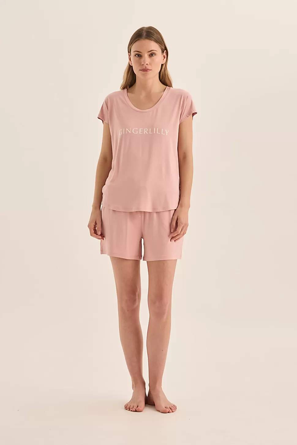 Gingerlily Softwear | Loungewear-Dahlia Bamboo Short Set