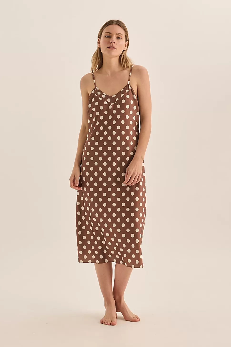 Gingerlily Resortwear | Nighties-Hannah Spot Nightie