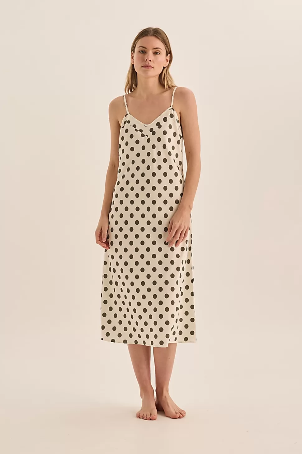 Gingerlily Resortwear | Nighties-Hannah Spot Nightie