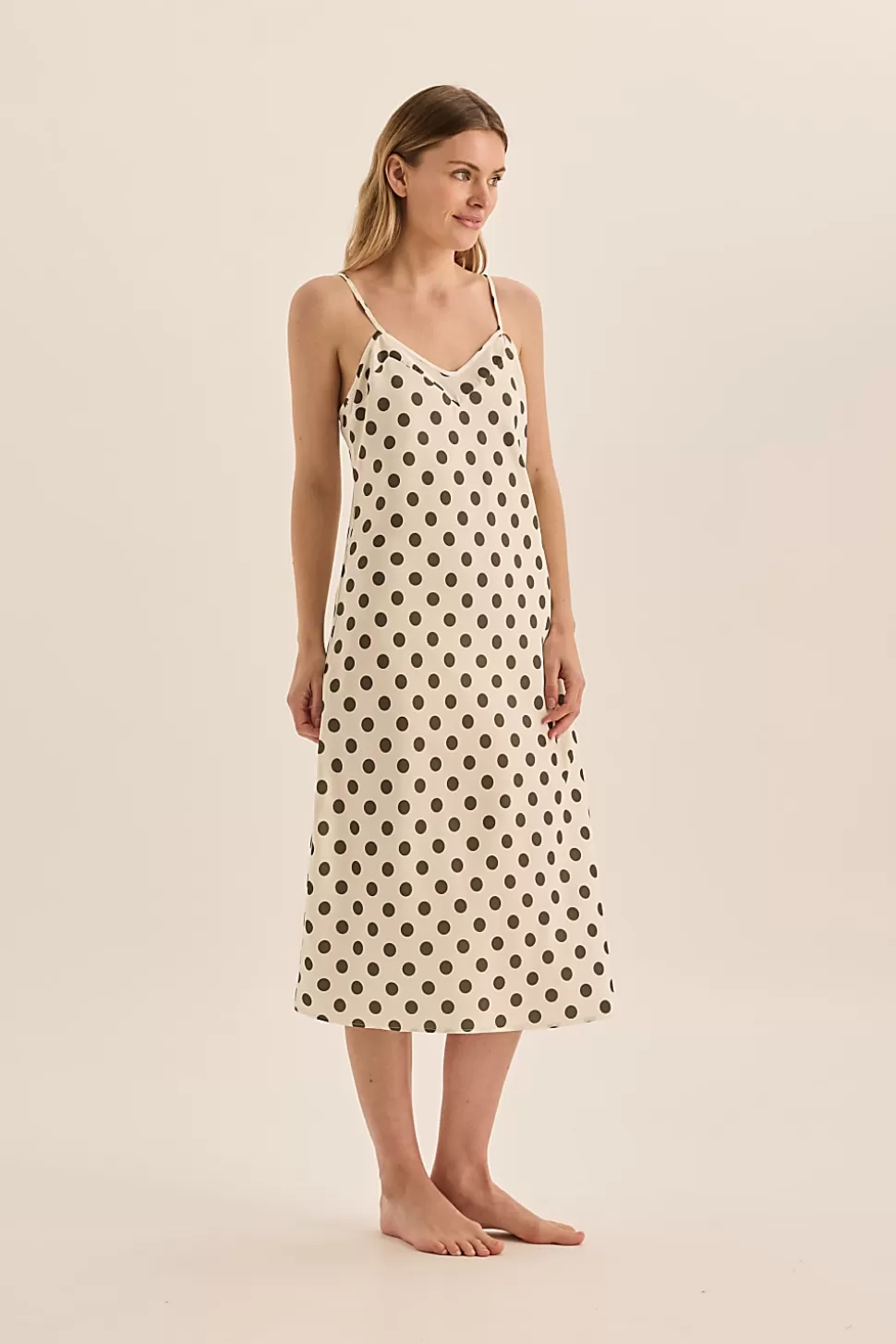 Gingerlily Resortwear | Nighties-Hannah Spot Nightie