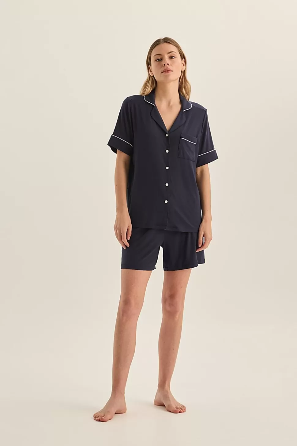 Gingerlily Softwear | Loungewear-Harper Modal Short PJ