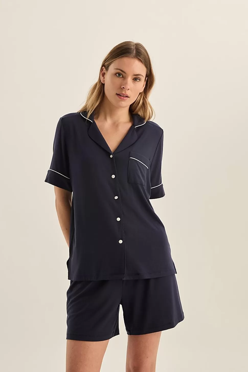 Gingerlily Softwear | Loungewear-Harper Modal Short PJ