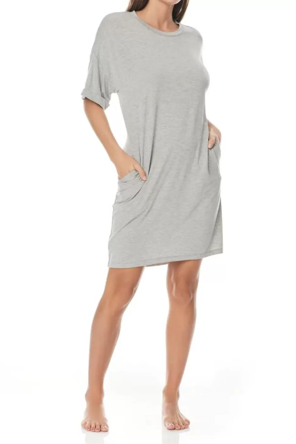 Gingerlily Softwear | Nighties-June Bamboo Tee Nightie