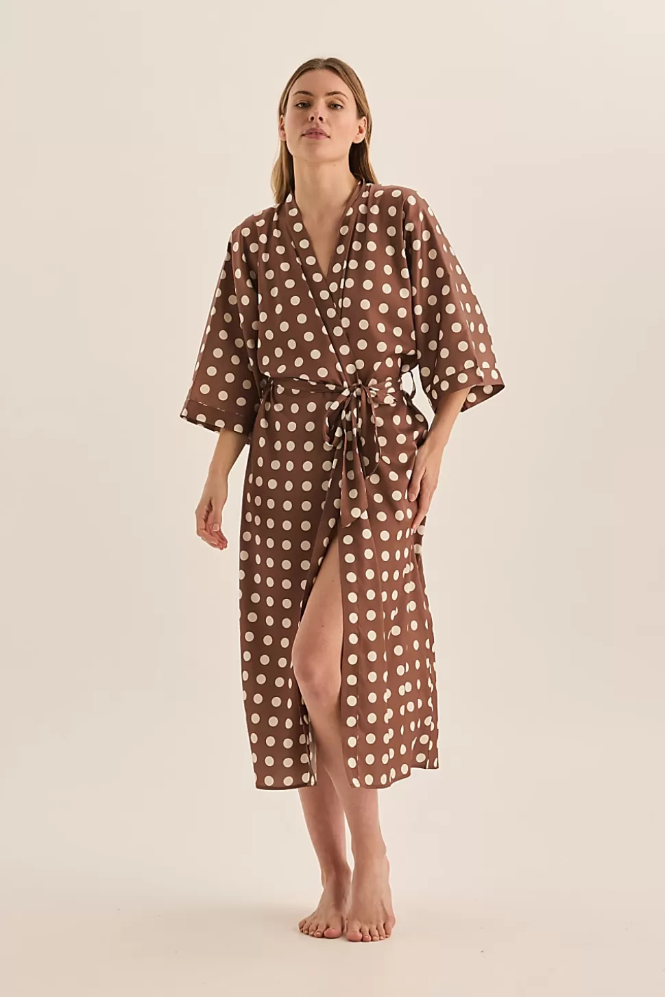 Gingerlily Resortwear | Robes-Lana Spot Robe