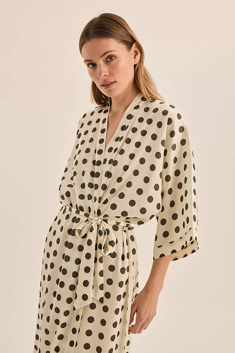 Gingerlily Resortwear | Robes-Lana Spot Robe