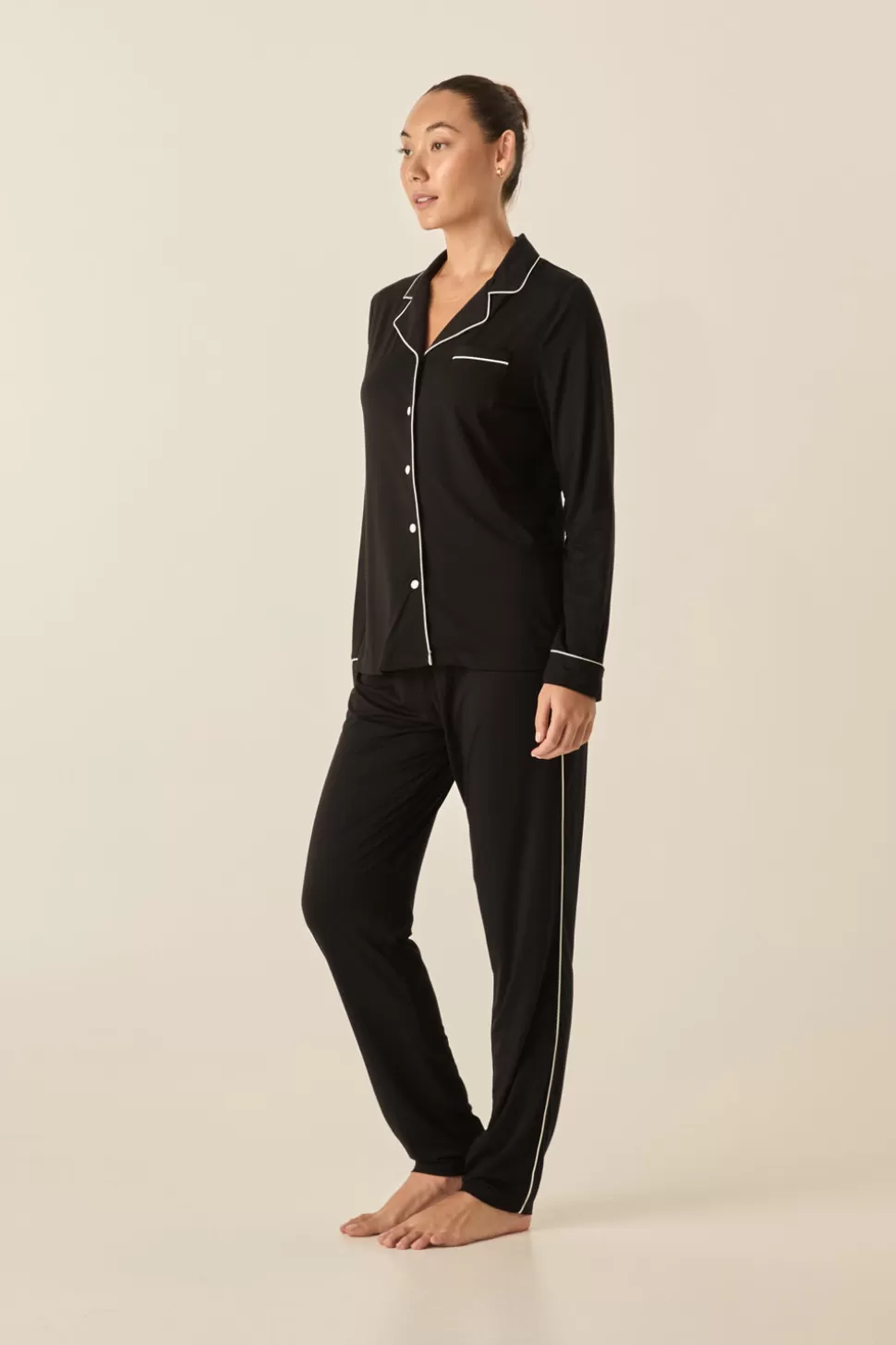 Gingerlily Softwear | Pyjama Sets-Marnie Black Bamboo Set