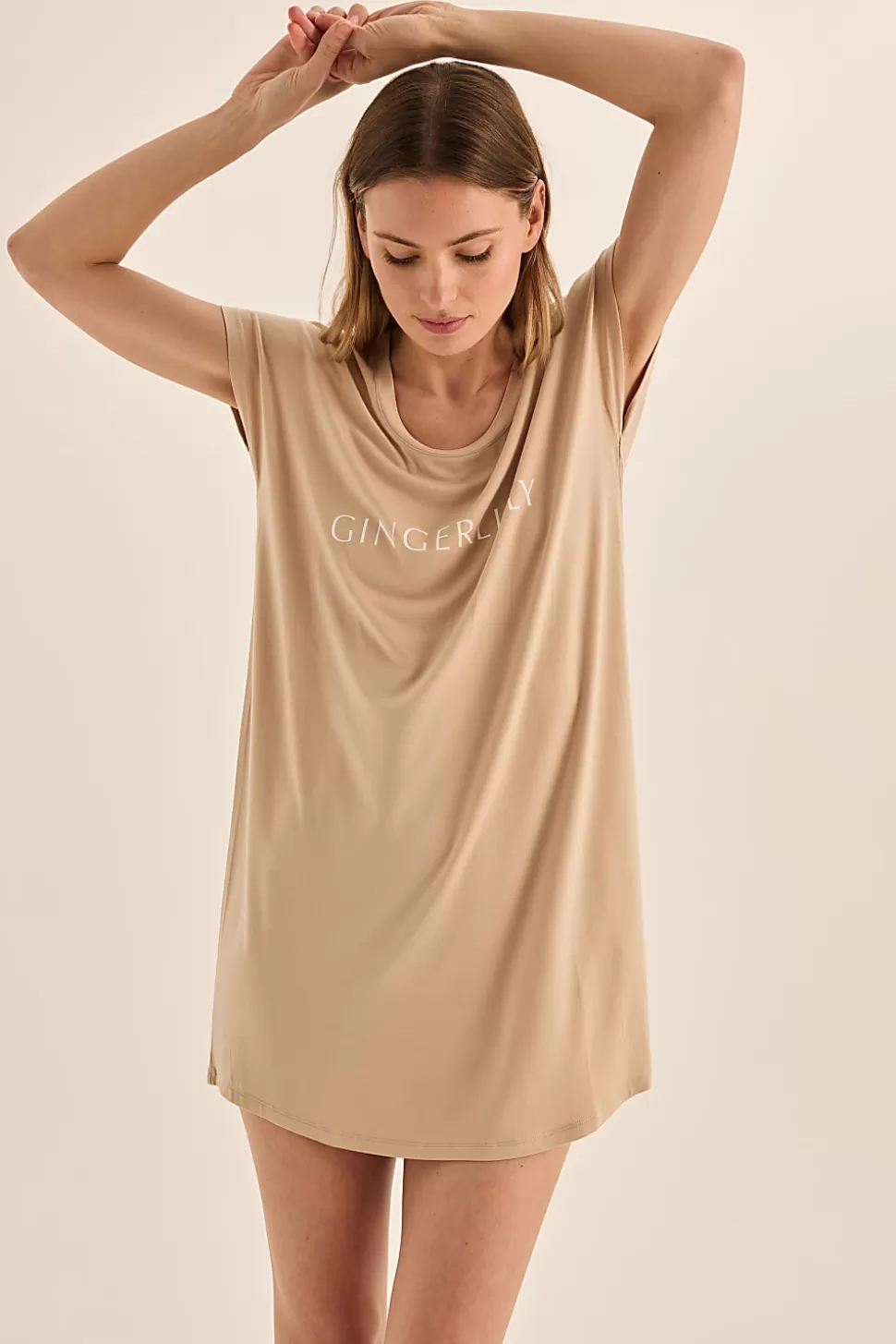 Gingerlily Softwear | Loungewear-Nova Bamboo Tee Nightie