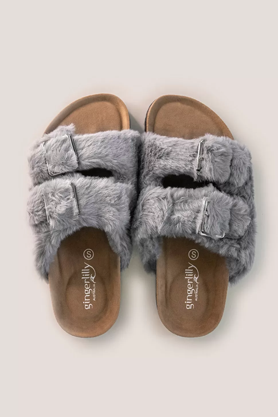 Gingerlily Accessories | Slippers-Sorrento Slipper In Grey